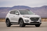 2020 Hyundai Tucson in Silver - Static Front Right View